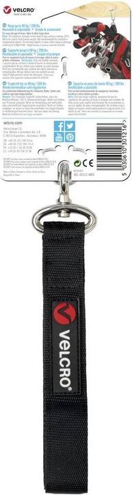 Immagine prodotto Velcro brand VELCRO® Klett-Gurt mit Gurt extrastark (L x B) 610 mm x 25 mm Schwarz 1 St. (25 mm)