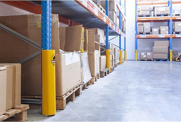 Immagine prodotto Ampere Protezione per montanti Rack-Mammut®, alt. x largh. 600 x 110 mm, giallo