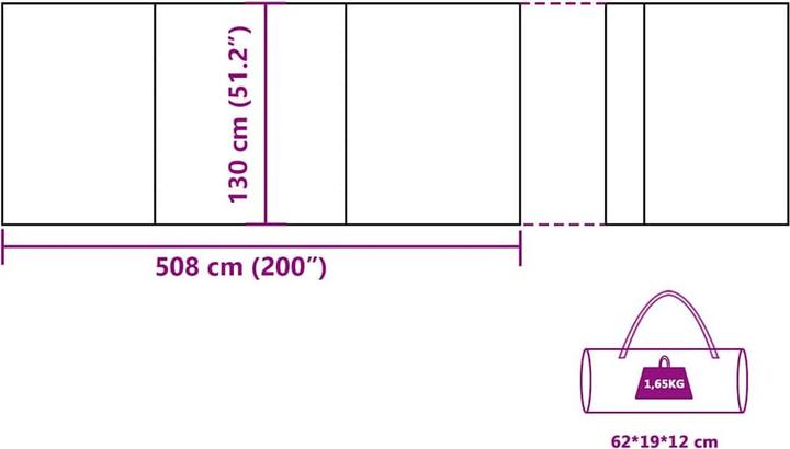 Actual product image vidaXL Camping Windschutz