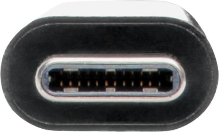 Actual product image Eaton USB-C to Gigabit Network Adapter with USB-C PD Charging - Thunderbolt 3 Black (USB-C 3.1 Gen 1, RJ45 Gigabit Ethernet (1x))
