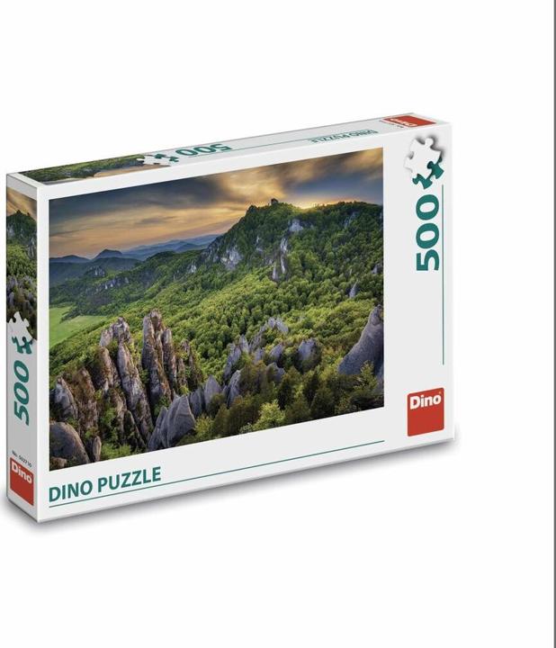 Actual product image Dino Puzzle Die Felsen von Sulov 500 Teile (500 pieces)