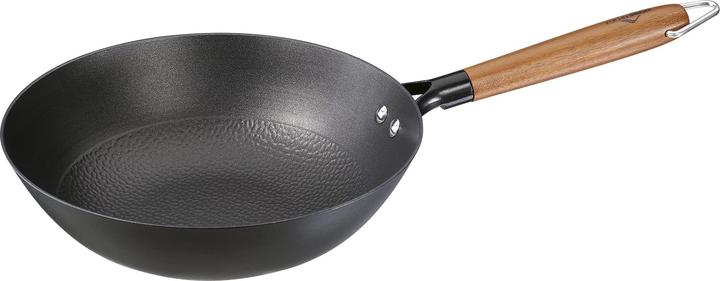 Actual product image Küchenprofi Country wok pan Ø28cm bw (Cast iron, 28 x 8 cm)