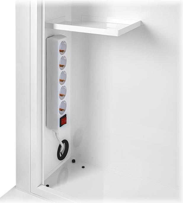 Actual product image Hagor Wall Lift Pro Light III Flip, 45 kg, 139.7 cm (55"), Height adjustment, Grey