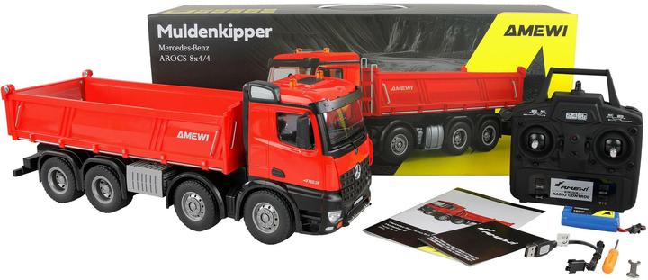 Actual product image Amewi Mercedes-Benz Arocs Muldenkipper 8x4/4 4WD 1:18 RTR ro