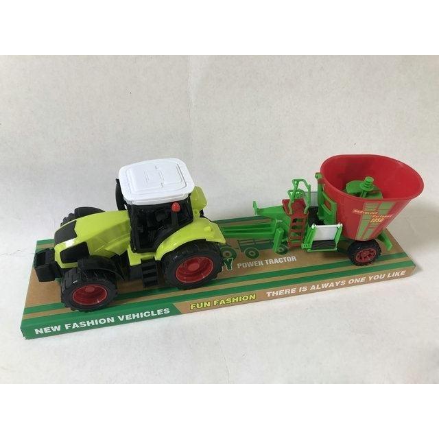 Teka Traktor mit Landmaschinen