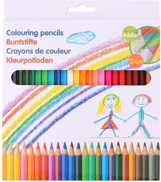 Produktbild Topwrite Kids Crayons, 24st. (Bunt, 24 x)