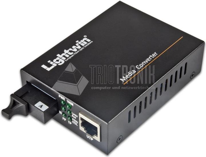 Image du produit Wirewin Convertisseur WDM 100Base-LX, monomode, 20KM Convertisseur de média