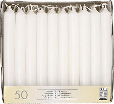 Productafbeelding Papstar Tafelkaarsen (50 Pcs.)