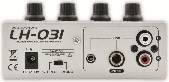 Actual product image Omnitronic LH031 Headphone amplifier