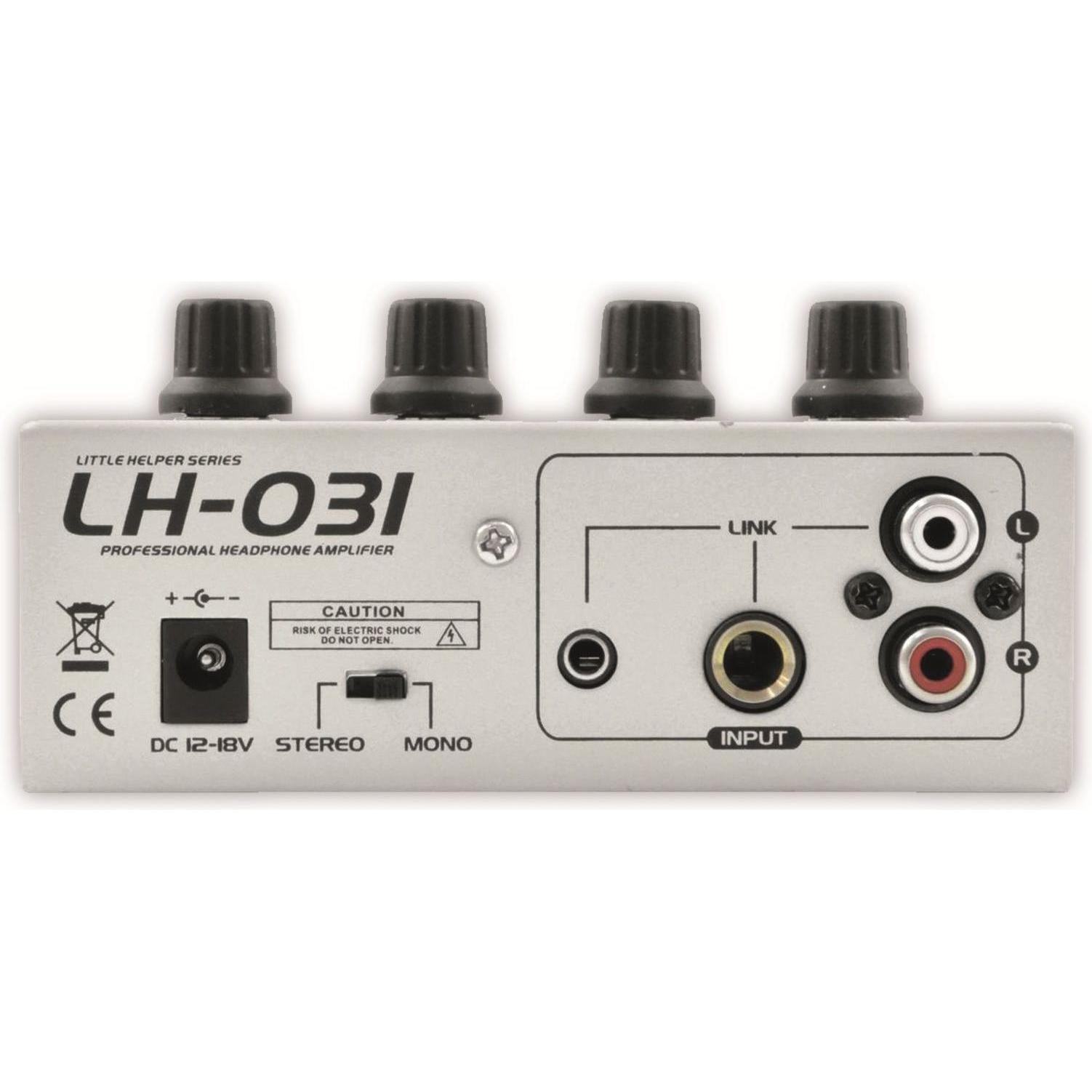 Thumbnail - Omnitronic LH031 Kopfhörerverstärker, Kopfhörerverstärker, Silber