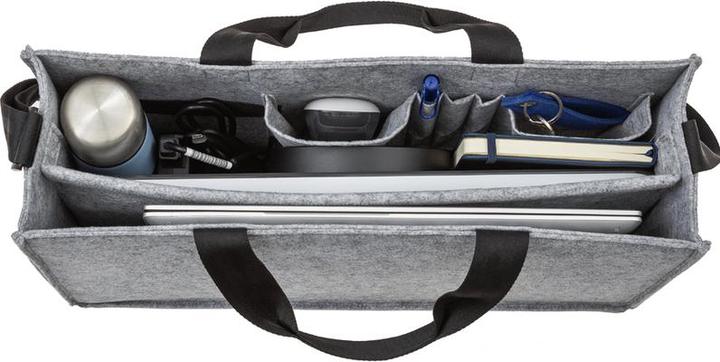 Image du produit Sigel Notebooktasche Desk Sharing Bag Classic L, Hellgrau 15.4 (15.40")