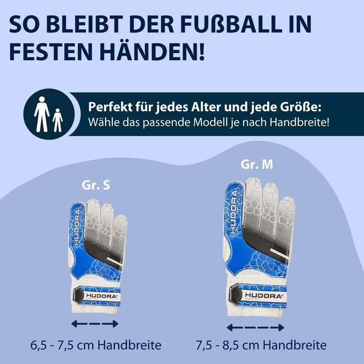 Actual product image Hudora Goalkeeper Gloves (M)