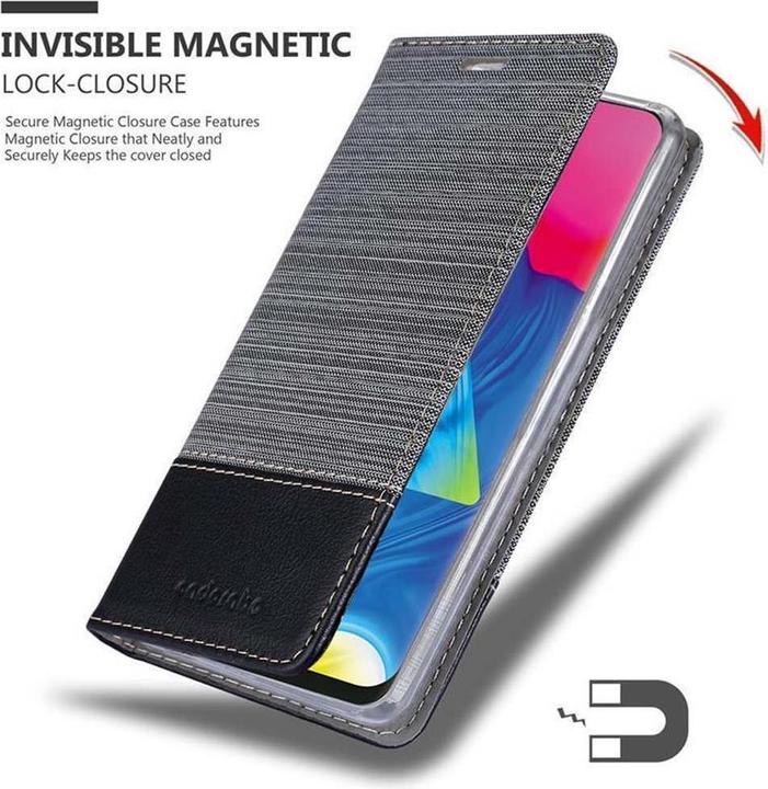 Actual product image Cadorabo Book Jeans Optics Cover (Samsung Galaxy M10, Samsung Galaxy A10)