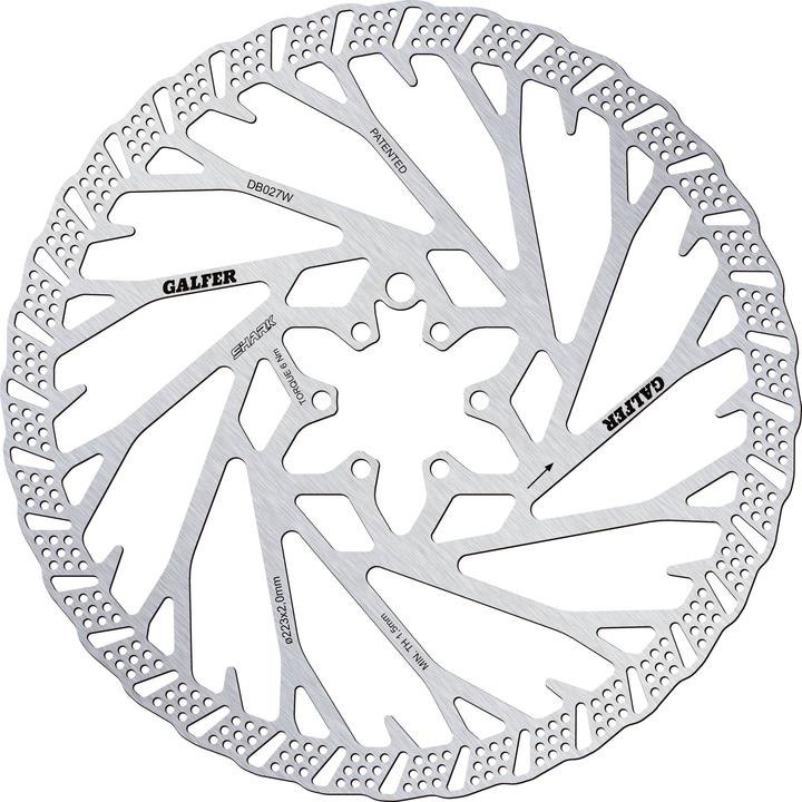 Actual product image Galfer Bike Shark (223 mm)