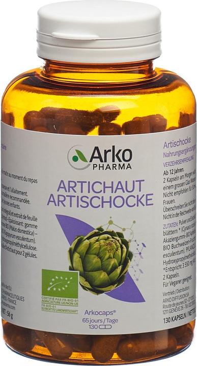 Immagine prodotto Arkopharma Carciofi biologici (130 Pezzo/i, Pillole, 116 g)