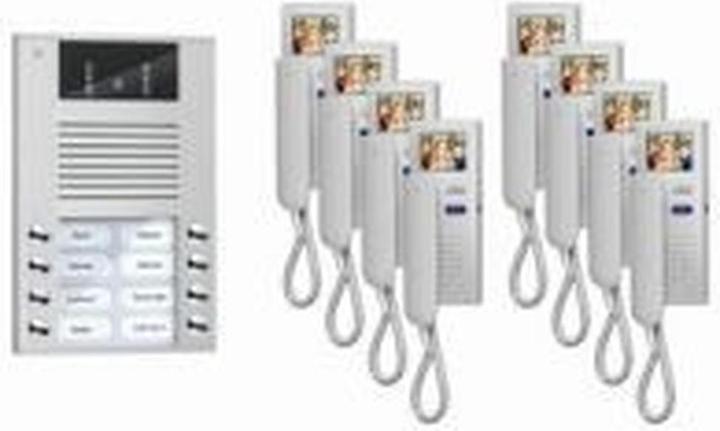 Actual product image TCS Video intercoms.