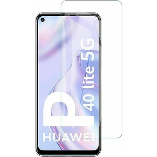 Screenguard Huawei P40 Lite 5G Panzerglas Schutzfolie Case Friendly Design (1 Stück, Huawei P40 Lite 5G), Smartphone Sch...