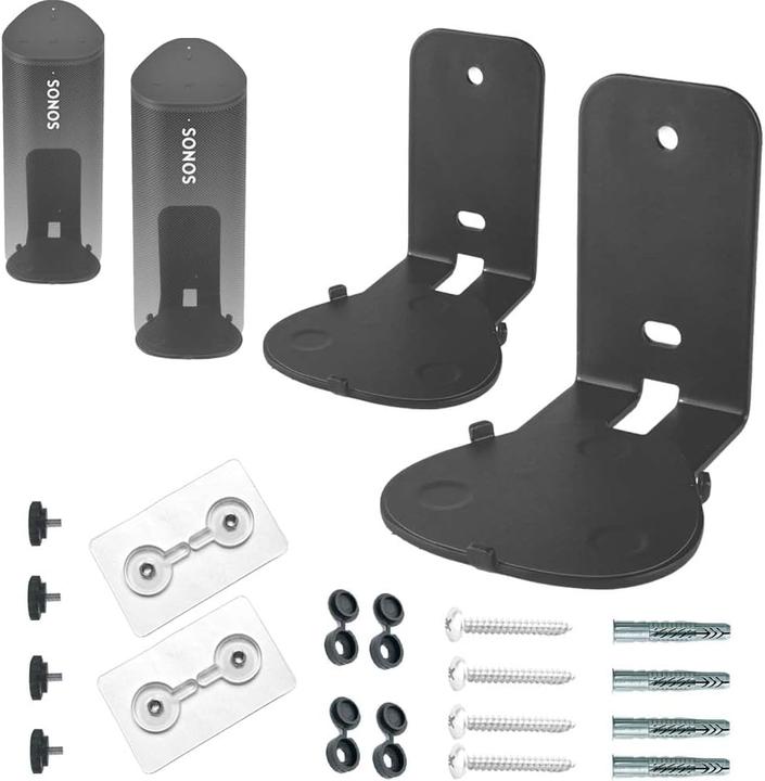 Image du produit Emaquin 2er-Set Wandhalterung für Sonos Lautsprecher (1 paire, Installation murale)