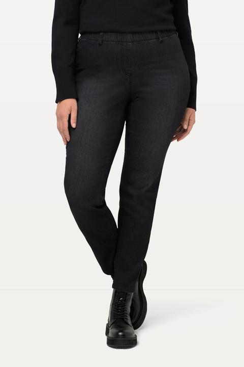 Image du produit Ulla Popken Jegging Sienna, coupe ajustée à ceinture élastique (50)
