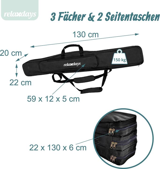 Produktbild Relaxdays Angeltasche