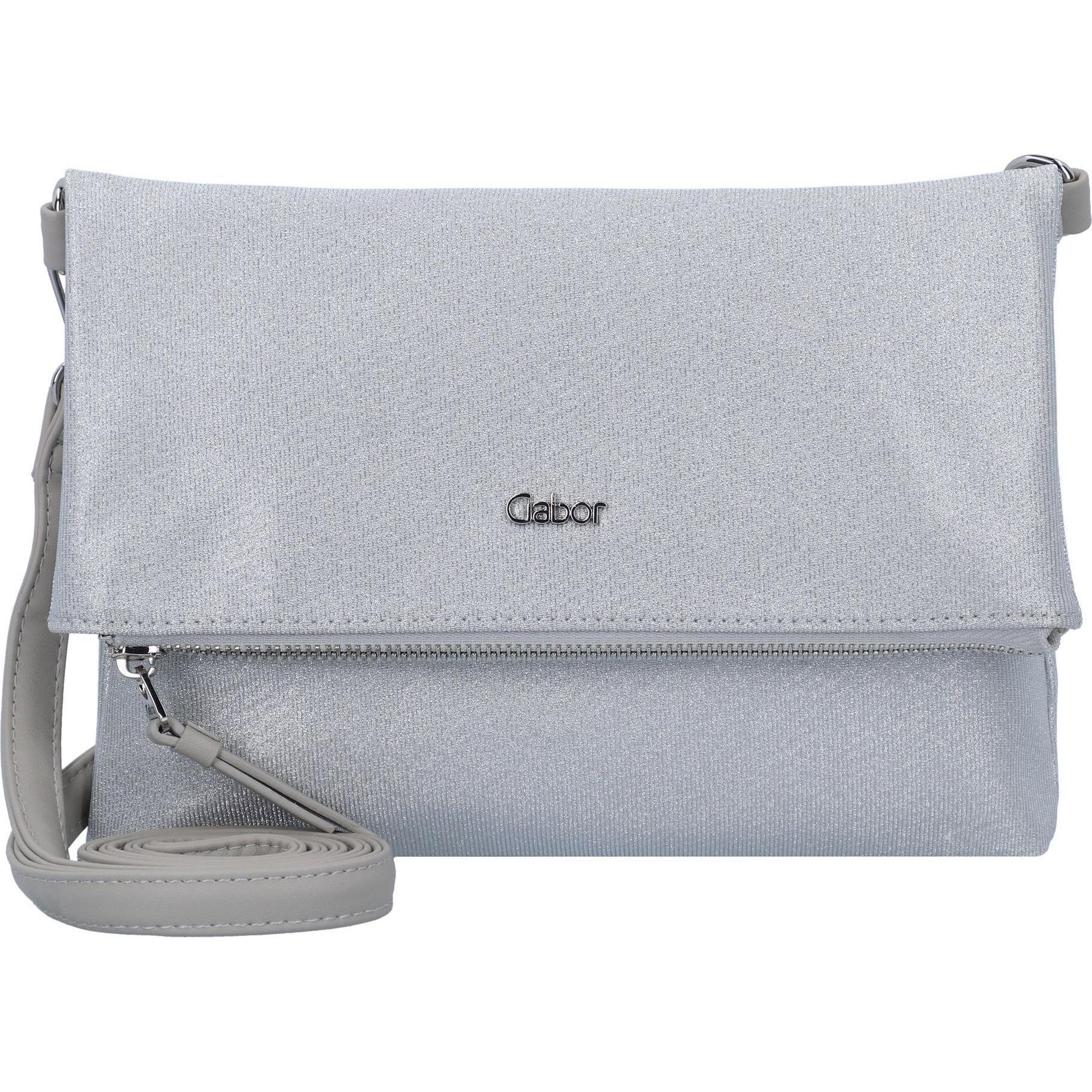 Gabor, Handtasche, Jasmina Umhängetasche 25 cm, Silber