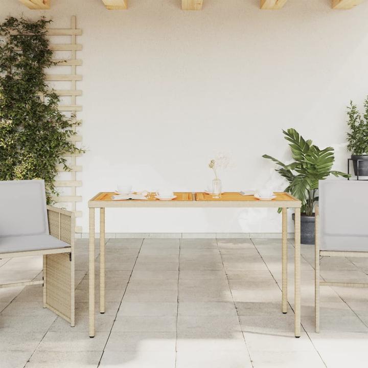 Produktbild vidaXL Gartentisch (115 x 54 x 74 cm)