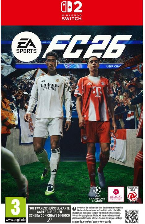 Produktbild EA Games FC 26 NSW2 Software-Schlüssel-Karte (Switch 2, DE)