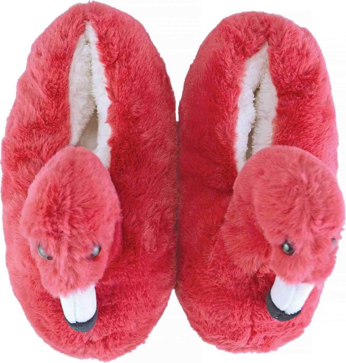 Produktbild Slipper Snob Lustig Hausschuhe Flamingo | Plüsch Hausschuhe Rutschfeste (S, M, L)