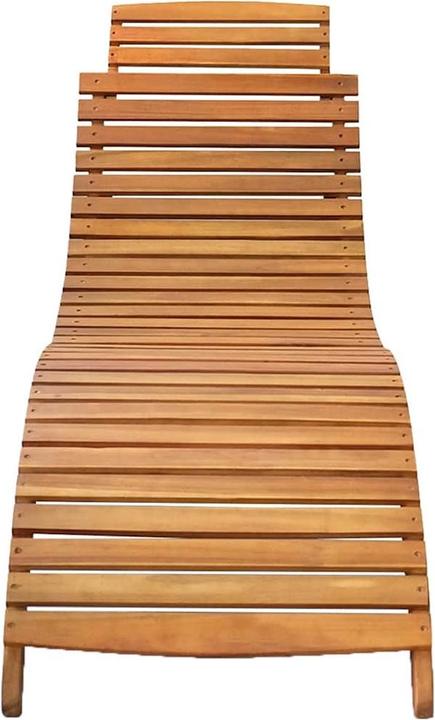 Actual product image vidaXL Sonnenliege mit Tisch (184 cm)