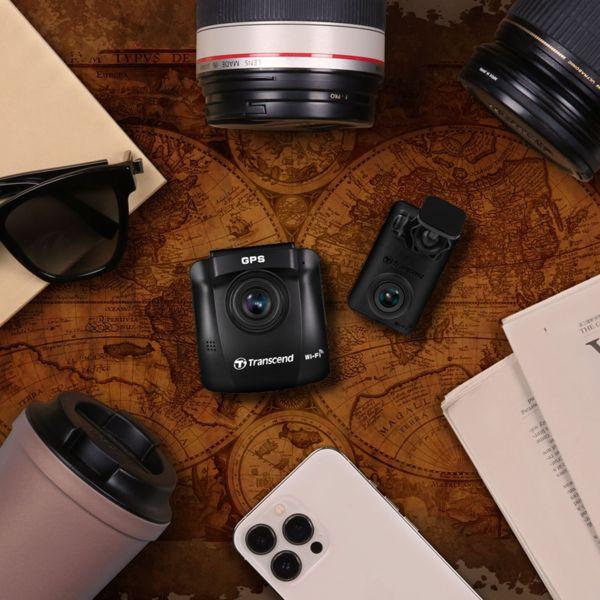 Image du produit Transcend DrivePro 620 (WiFi, Indicateur intégré, Récepteur GPS, Batterie, Microphone intégré, Bluetooth, Vision nocturne, Full HD)