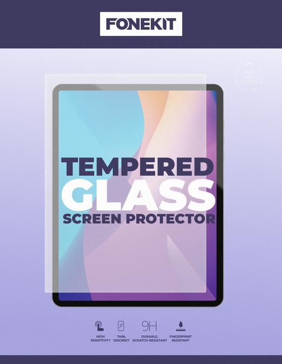 Actual product image FoneKit Screen protector for iPad 7 / 8 / 9 / 10.2 (2019-21) (Apple iPad 2019 (7th gen))