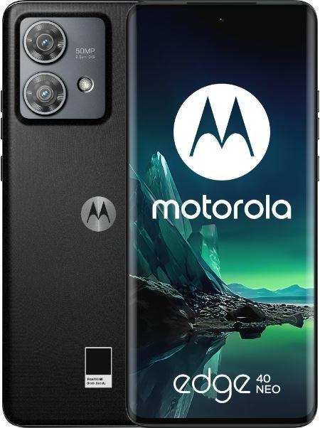 Actual product image Motorola Edge 40 Neo (256 GB, Black Beauty, 6.55", SIM + eSIM, 50 Mpx, 5G)