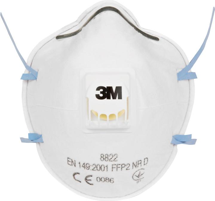 Image du produit 3M Masque anti-poussière confort 8822 (FFP2, 3 x)