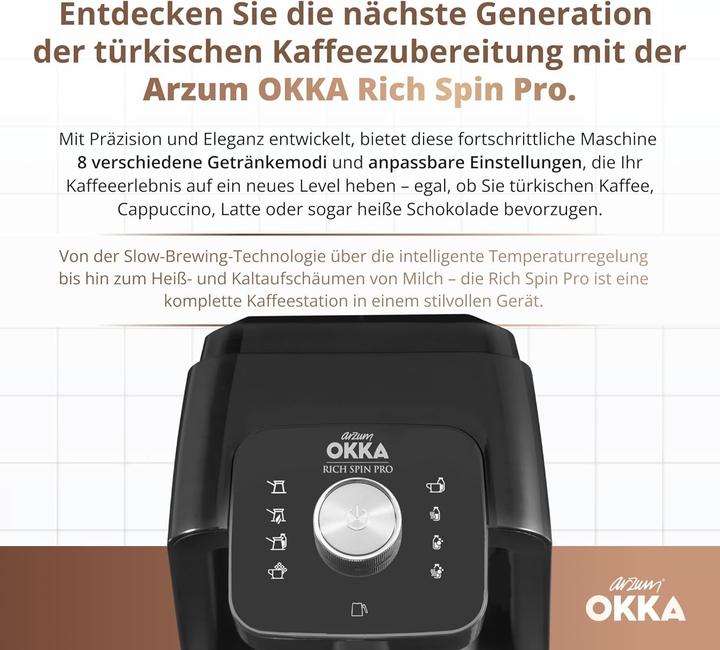 Produktbild Arzum Okka Rich Spin Pro