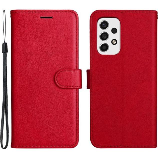 Thumbnail - MU Classic Classic IV Leder Bookcover Series (Samsung Galaxy A53 5G), Smartphone Hülle, Rot