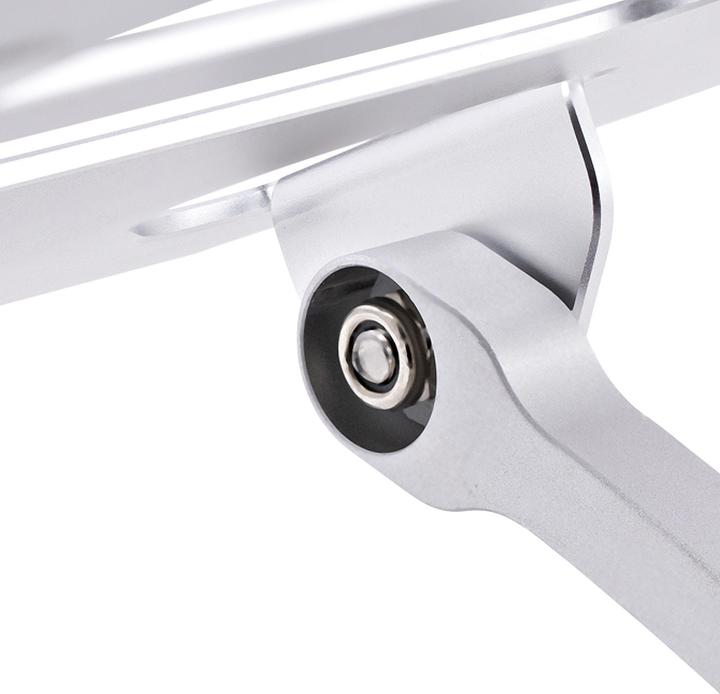 Image du produit StarTech com ADJ-LAPTOP-RISER, Notebook-Ständer, Silber, Aluminium, 10 kg, 33,2 - 120 mm, 226 mm