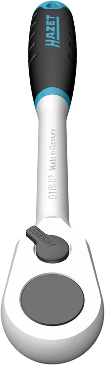Immagine prodotto HAZET Leva a cricchetto reversibile a dentatura fine HiPer 916HP ∙ Attacco quadro, massiccio, 12,5 … (1/2")