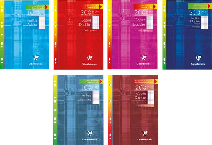 Image du produit Clairefontaine Pochettes pour classeurs à anneaux