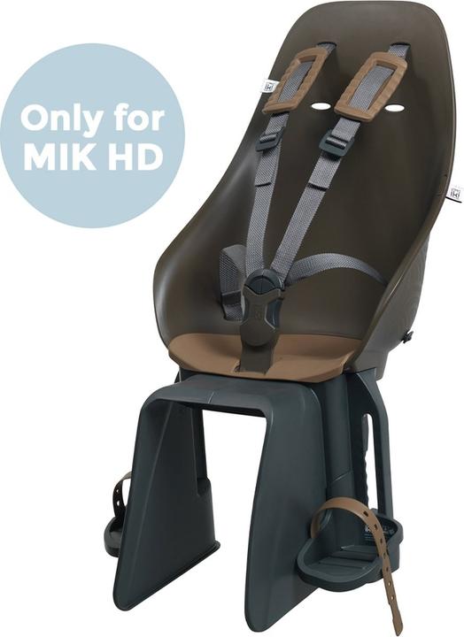 Produktbild Urban Iki Fahrradsitz hinter Ta - Ke Mik HD - Koge Brown/ Kurumi Brown (Gepäckträger)
