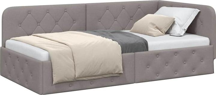 Image du produit vidaXL Eckbettgestell (90 x 190 cm)