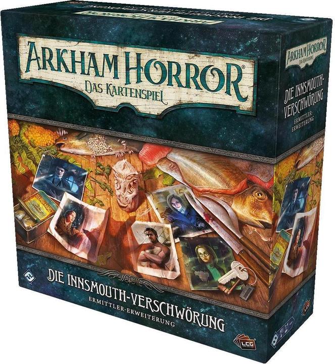 Actual product image FFG Arkham Horror Das Kartenspiel - Die Innsmouth Verschwörung (Ermittler-Erweiterung) (German, 1 - 4 Players)