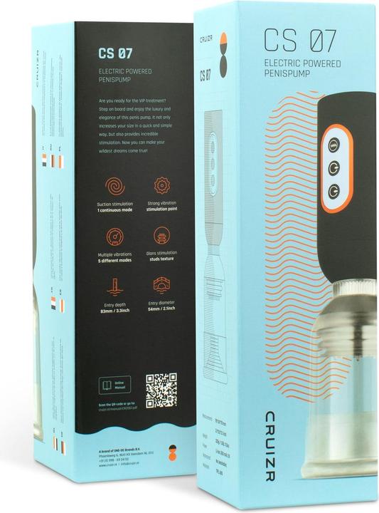 Image du produit Cruizr CS07 Vibrierende LuxusPenispumpe