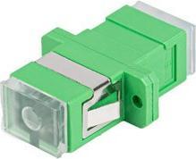 Actual product image Lanberg Adapter światłowodowy Sm Sc/Apc Simplex Zaślepka Przezroczysta 25szt