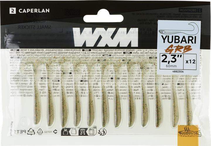 Produktbild Caperlan Gummikoeder Grub mit Lockstoff (6 cm)