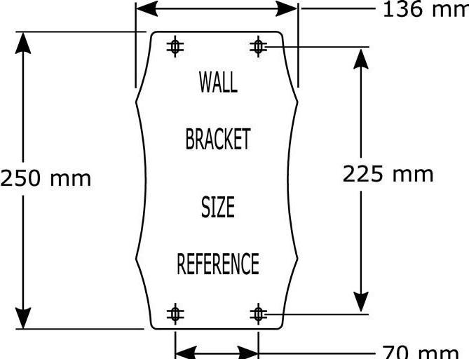Actual product image Hozelock Wall hose holder (40 m)