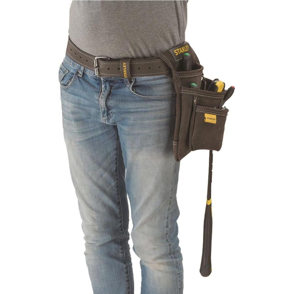 Thumbnail - Stanley, Herren, Gürtel, Ledergürtel, Schwarz, (125)