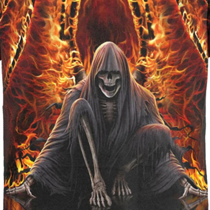 Produktbild Spiral Flaming Death TShirt kurzärmlig (M)