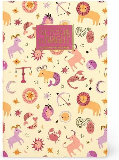 Legami Liniertes Heft 14x21 - Zodiac (A5)