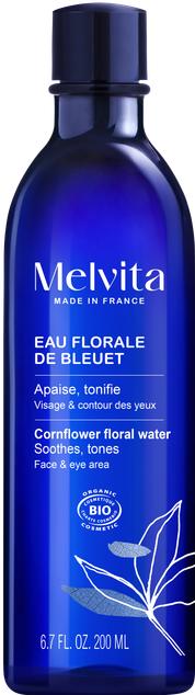 Produktbild Melvita Kornblumen-Blütenwasser (Reinigungstücher Gesicht, 200 ml)