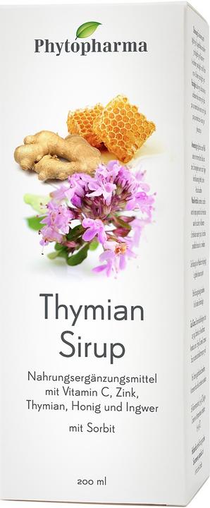 Actual product image Phytopharma Thymian Sirup (1 pcs., Concentrate, 200 ml)